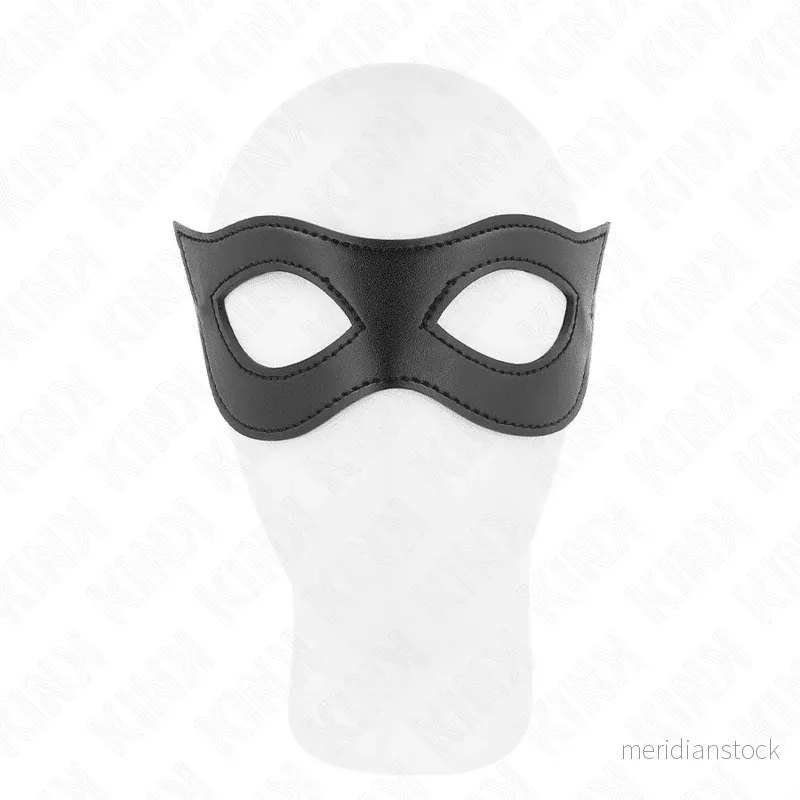 KINK - LEATHERETTE MASK MODEL 2 23 x 7.5 CM - Bild 2