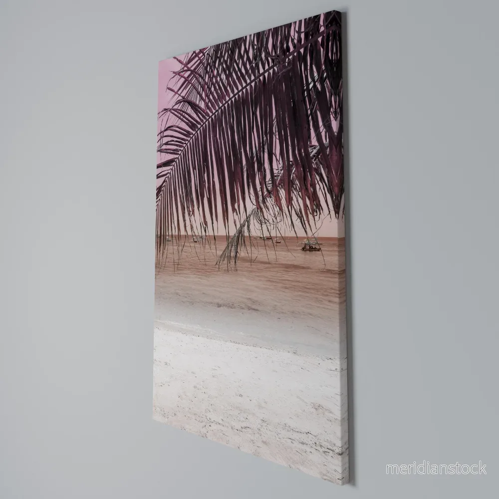 TROPICAL WHISPERS Vertical Canvas Print - Bild 3