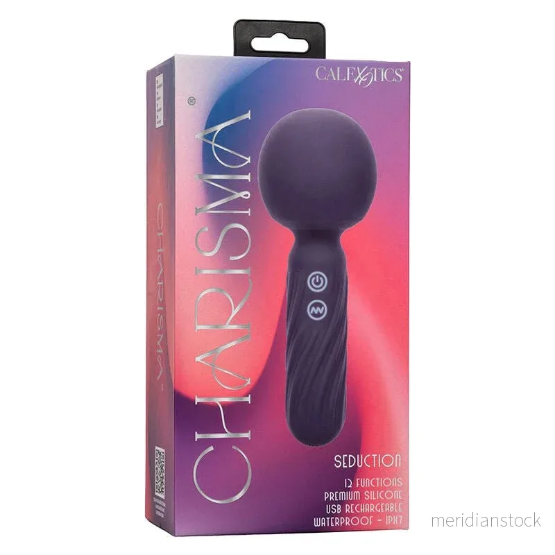 CALEXOTICS - CHARISMA SEDUCTION MASSAGER 12 FUNCTIONS 17.75 CM X 6.25 CM PURPLE - Bild 2