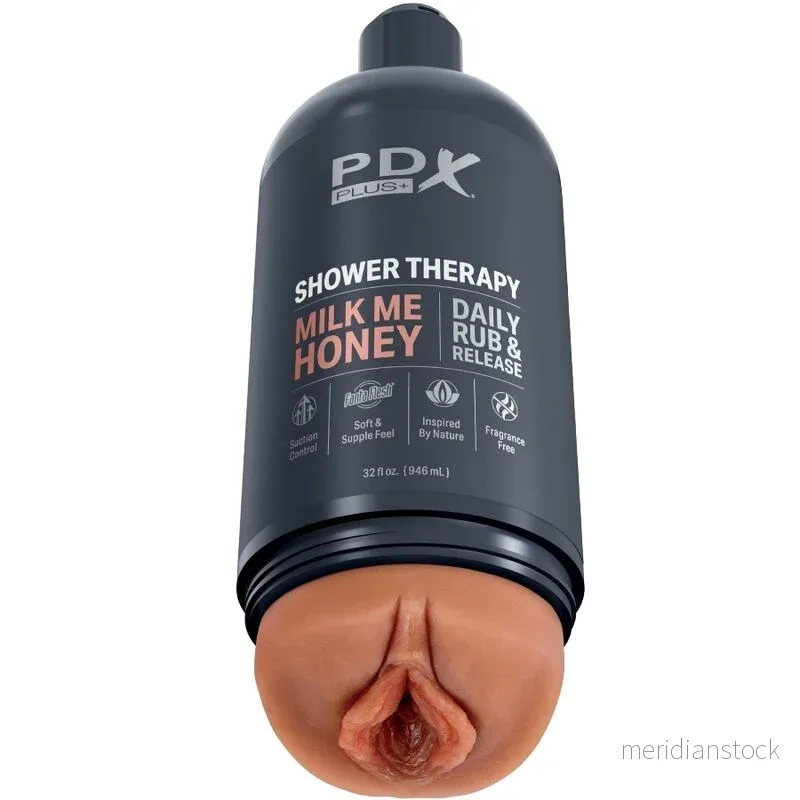 PDX PLUS - STROKER MASTURBATOR DISCRETE BOTTLE DESIGN MILK ME HONEY CANDY SHAMPOO