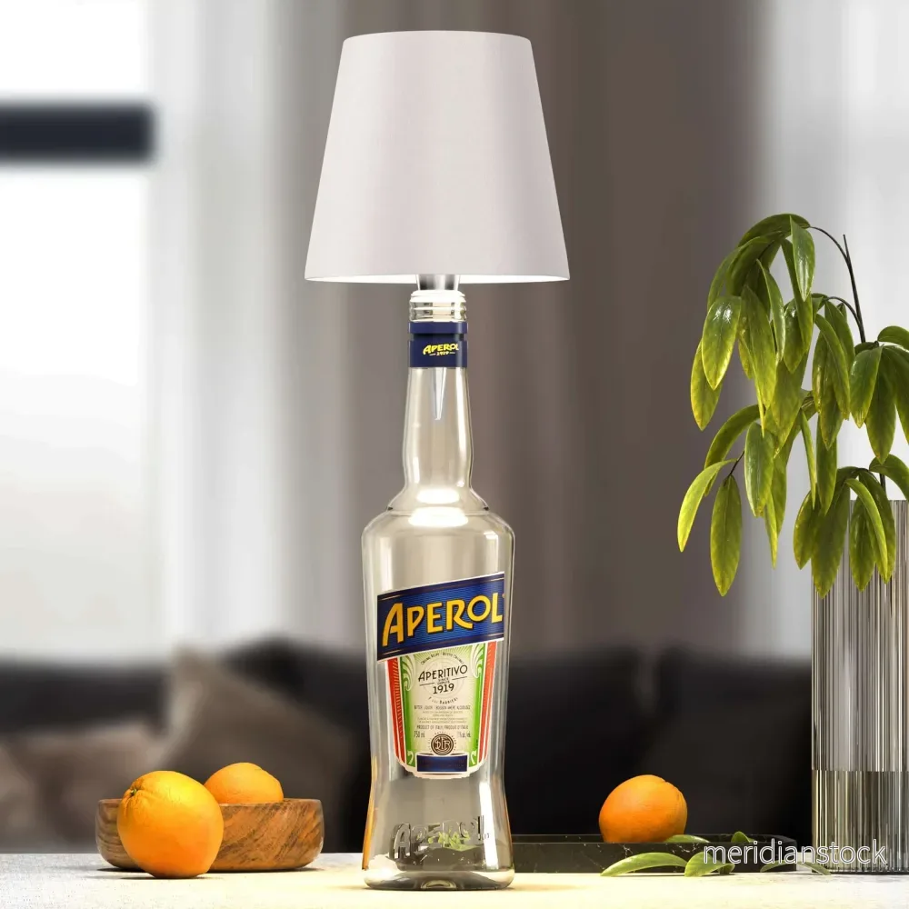 Uppladdningsbar LED-flasklampa – LumoBottle - Bild 2