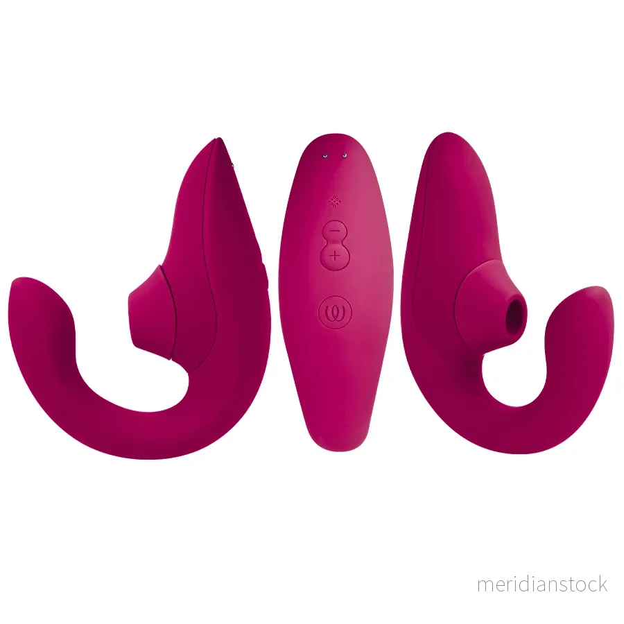 WOMANIZER - BLEND RABBIT VIBRATOR STIMULATOR VIBRANT PINK - Bild 2