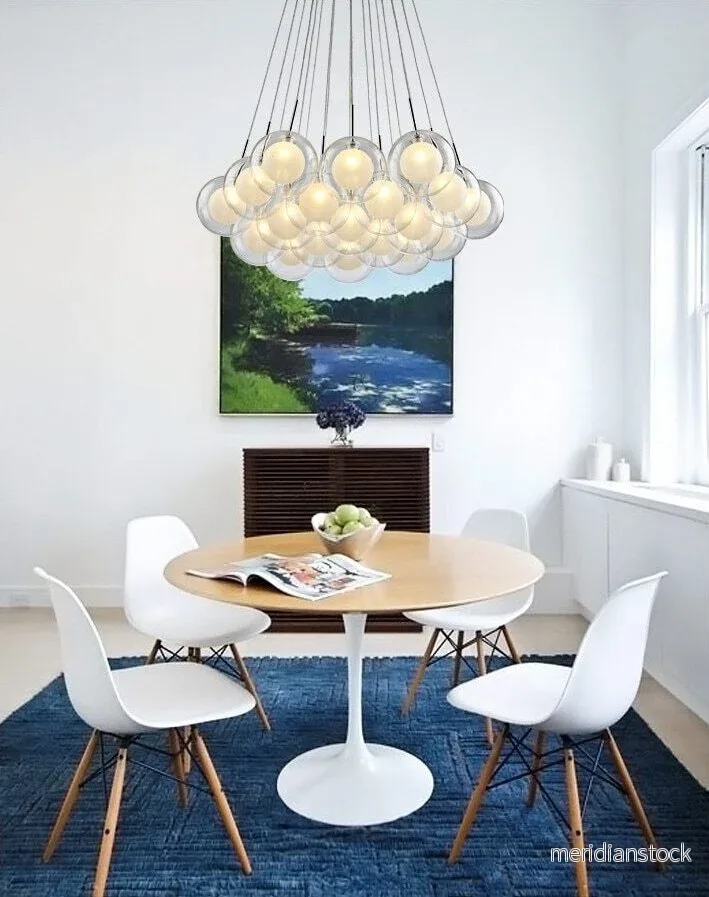 Ljuskrona Cluster LED – modern nordisk hängande taklampa för kök och matsal - Bild 3