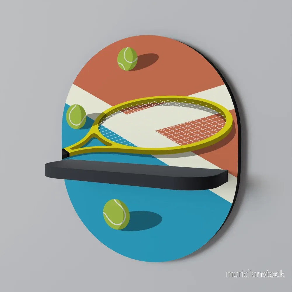 TENNIS ESSENTIALS Dekorationshylla TENNIS ESSENTIALS Dekorationshylla