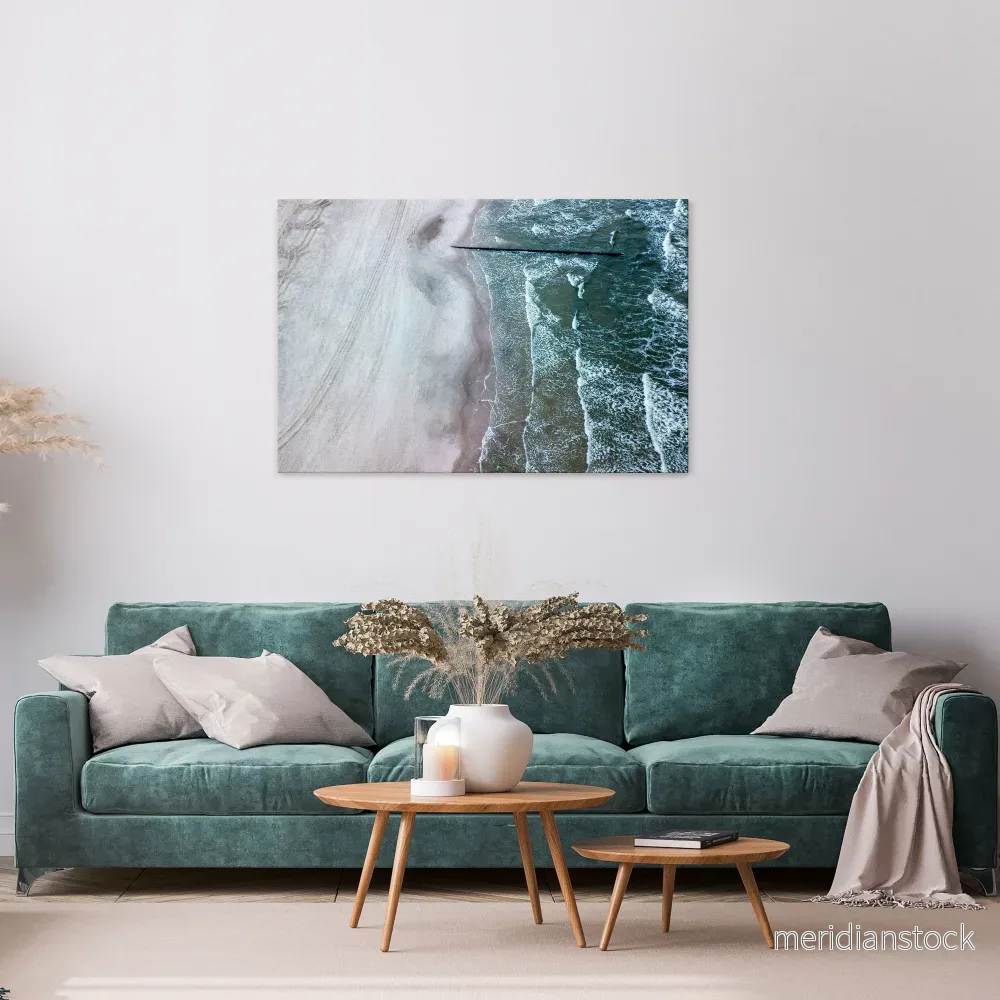 TIDE’S SILENT WHISPER Horizontal Canvas Print