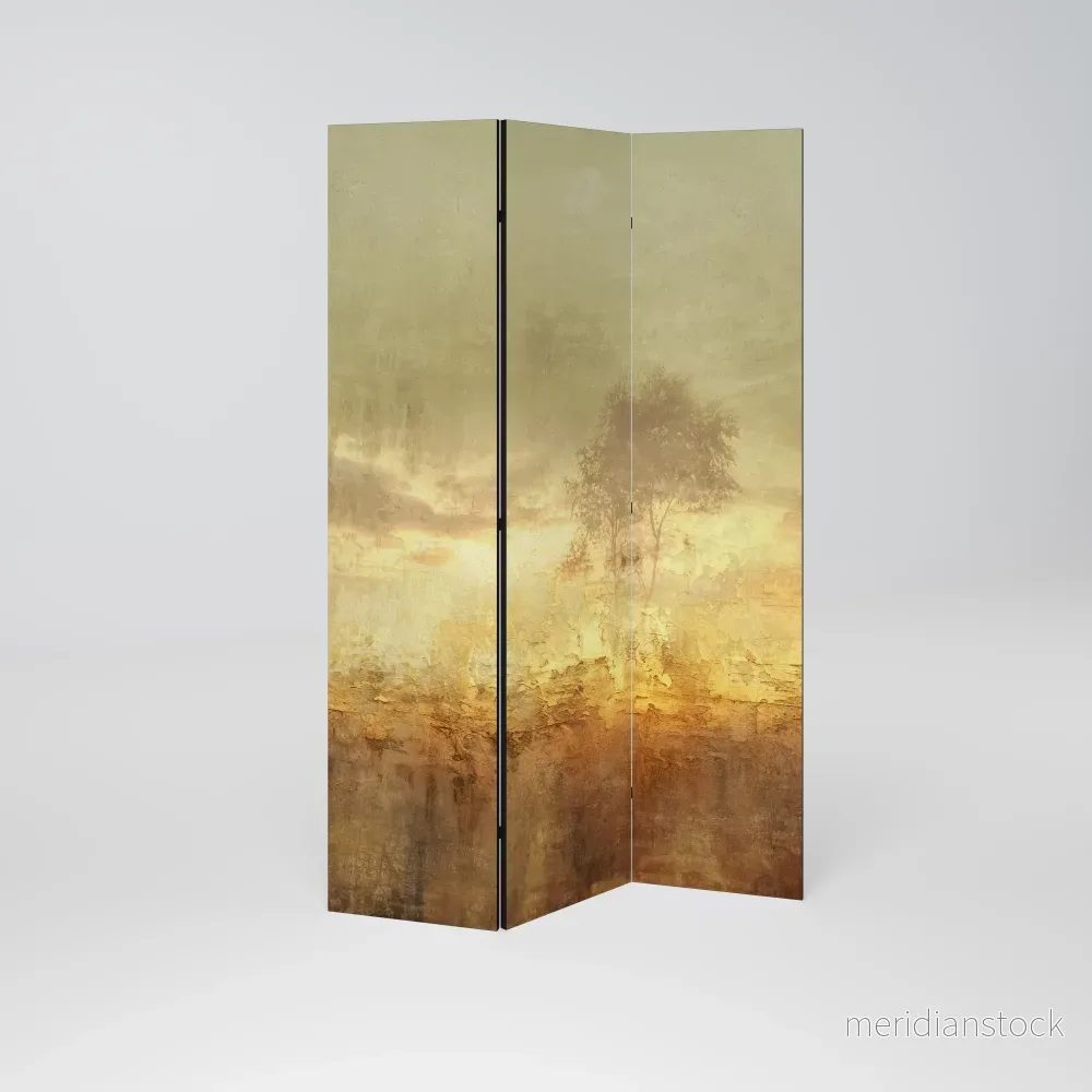AMBER DREAMSCAPE Dekorativ rumsavdelare – 3 paneler - Bild 2