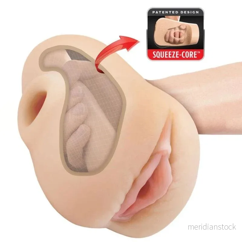 PDX PLUS - REALISTIC VAGINA PUSSY POUNDER SQUEEZE STROKER 18 CM - Bild 2
