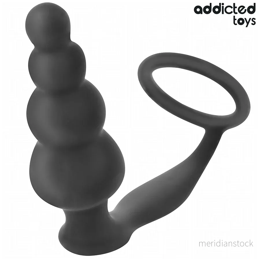 ADDICTED TOYS - ANAL PLUG WITH RING SILICONE MODEL 5 - Bild 2