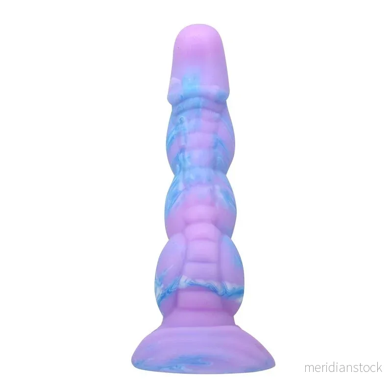 POWER MONSTERS - ALIEN FANTASY SILICONE DILDO 20.5 CM Ø 4.8 CM - Bild 2