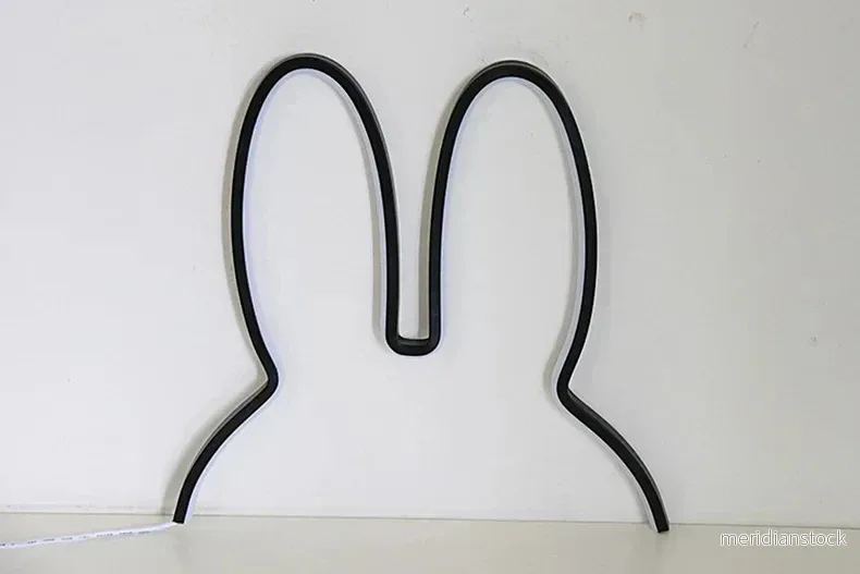 USB Återuppladdningsbar Kanin-Nattlampa med Stämningsbelysning - BunnyLight - Bild 2