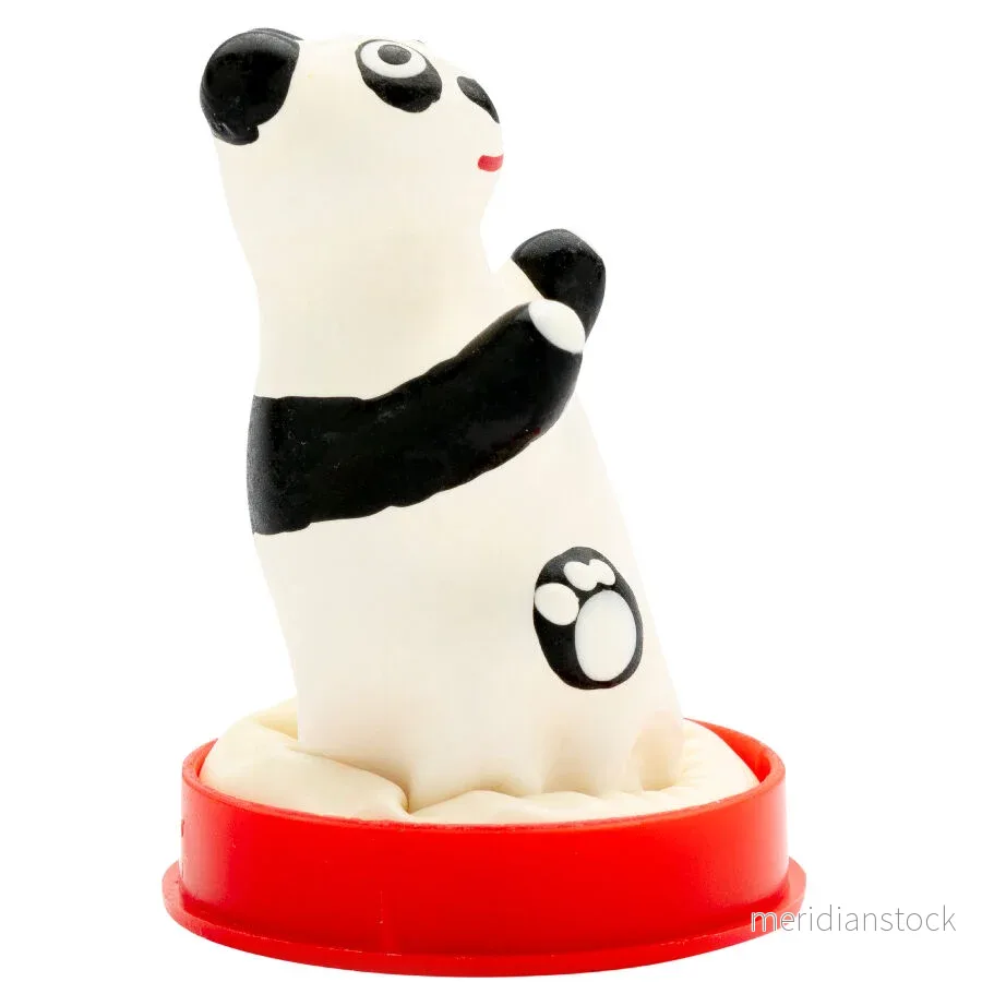 CONDOMERIE - HANDPAINTED NOVELTY CONDOMS PANDA MODEL 1 - Bild 2