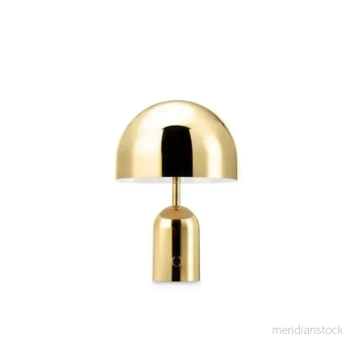 Bärbar bordslampa med kromfinish - ChromeGlow - Bild 2