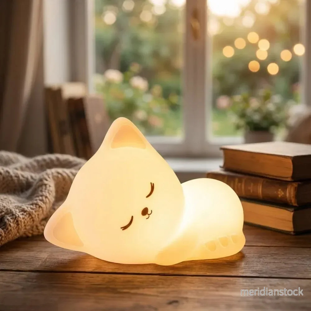 Uppladdningsbar bordslampa – Glowpurr