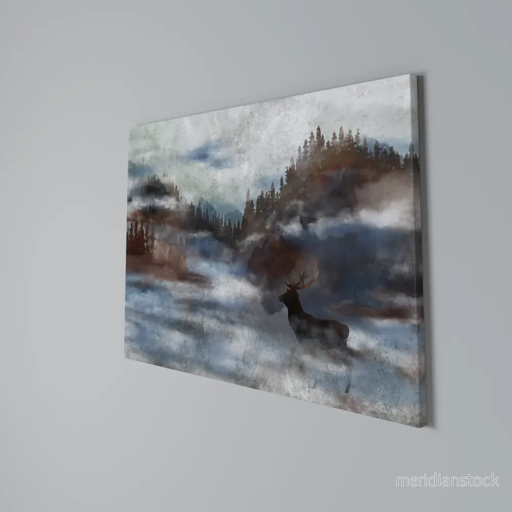 HARMONY IN HAZE Horizontal Canvas Print - Bild 3