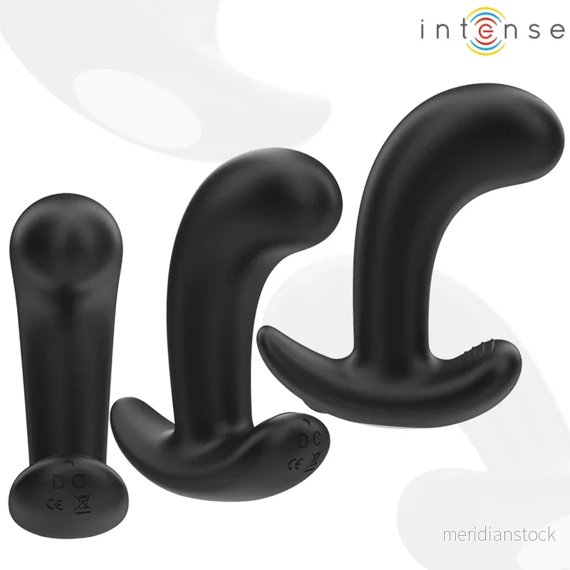 INTENSE - CHANDLER ANAL PLUG 10 VIBRATIONS BLACK REMOTE CONTROL - Bild 3