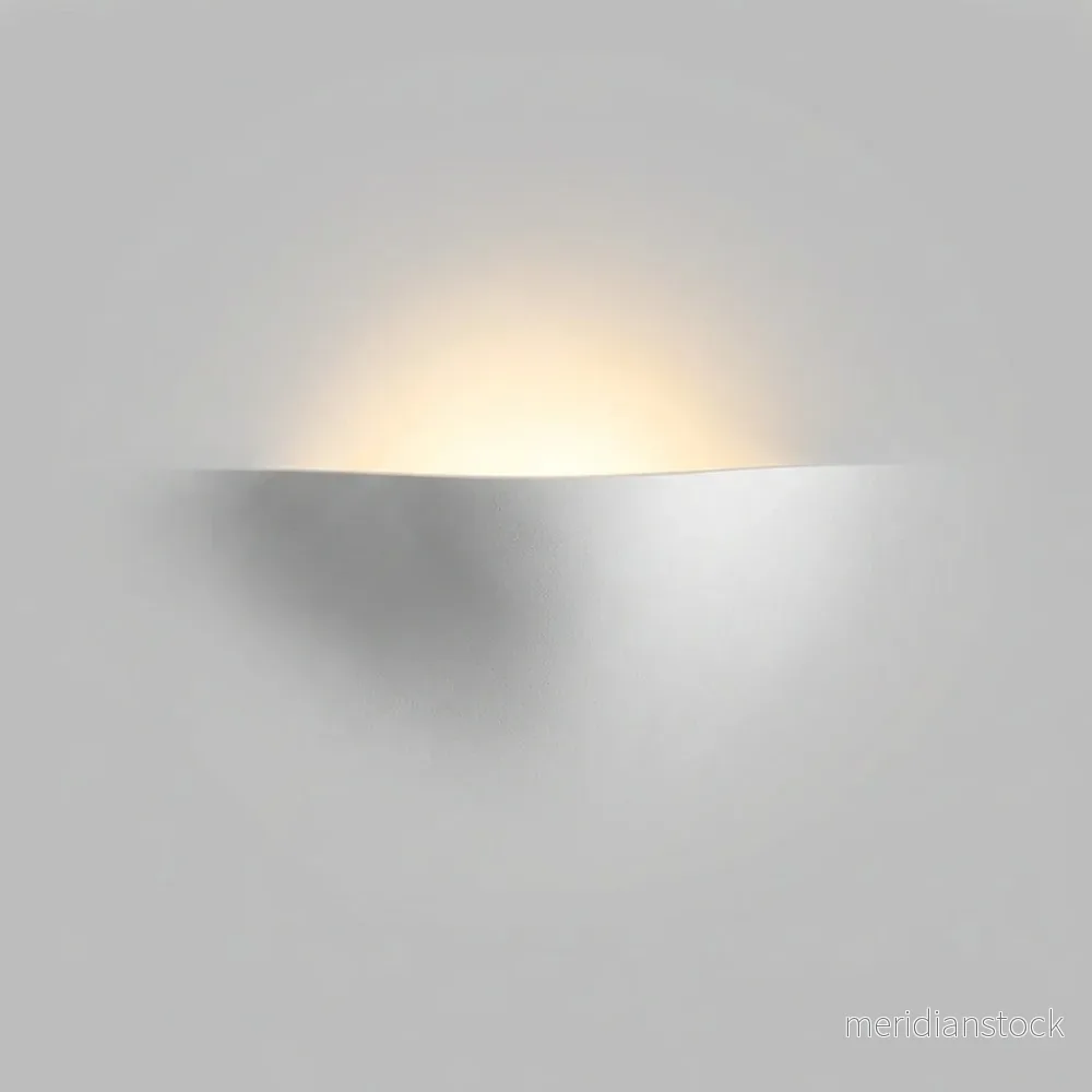 Elegant bågformad vägglampa - HaloFold - Bild 2