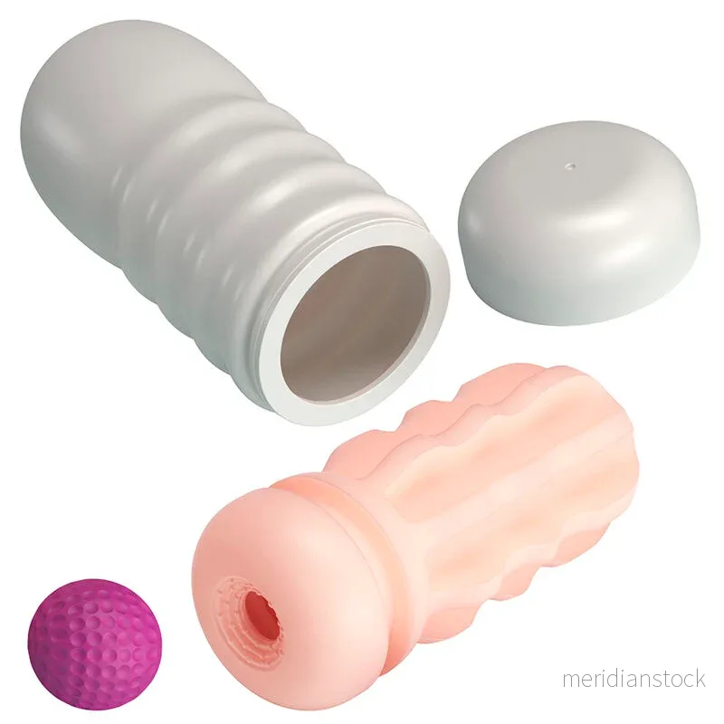PRETTY LOVE - VAGINAL SMOOTHING MASTURBATOR WITH SUCTION CUP AND INTERNAL TEXTURES - Bild 3
