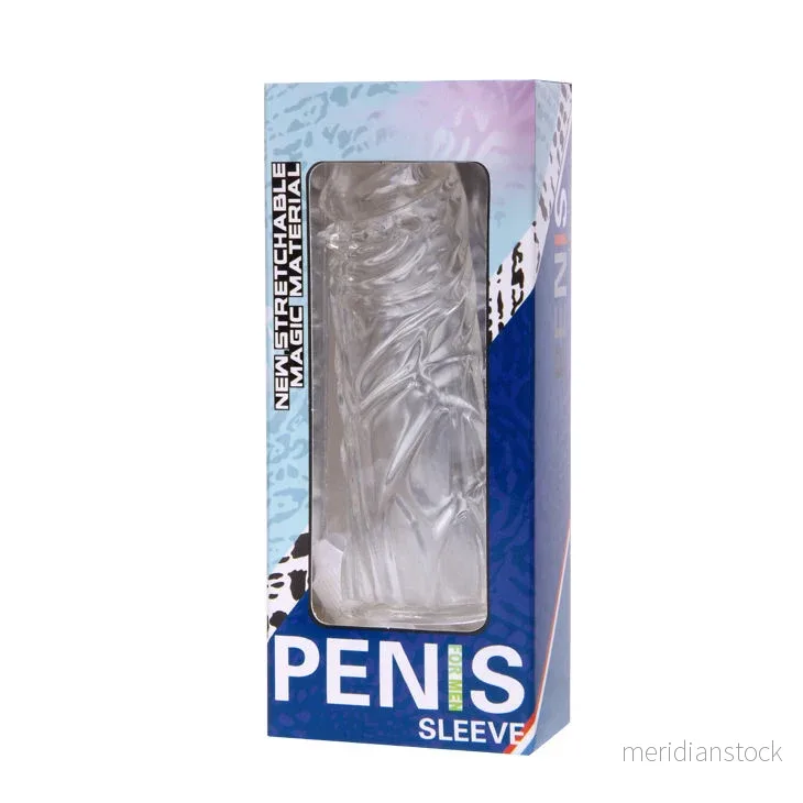 BAILE Pink Silicone Penis Cover 13 cm for Enhanced Stimulation