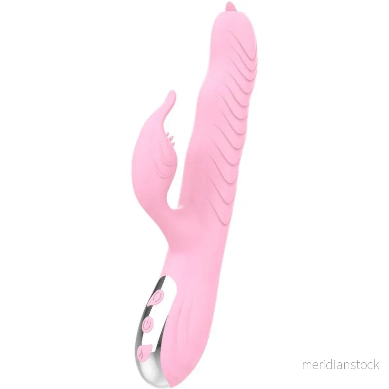 ARMONY - MARCIA VIBRATOR & THRUSTING DOUBLE TONGUE HEAT EFFECT PINK