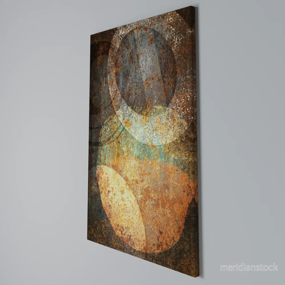 ANTIQUE AURA Vertical Canvas Print - Bild 3
