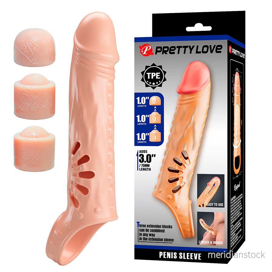 PRETTY LOVE - PENIS SLEEVE WITH EXTENDERS - Bild 2