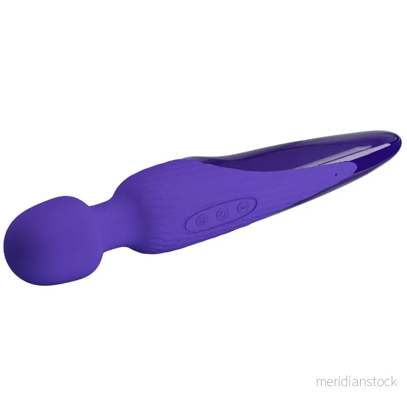 PRETTY LOVE - ANTONY YOUTH WAND VIBRATOR VIOLET HEAT EFFECT - Bild 3