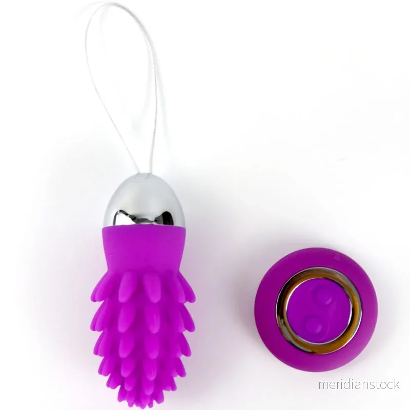 ARMONY - OCTOPUS CACTUS VIBRATING EGG VIOLET REMOTE CONTROL - Bild 2