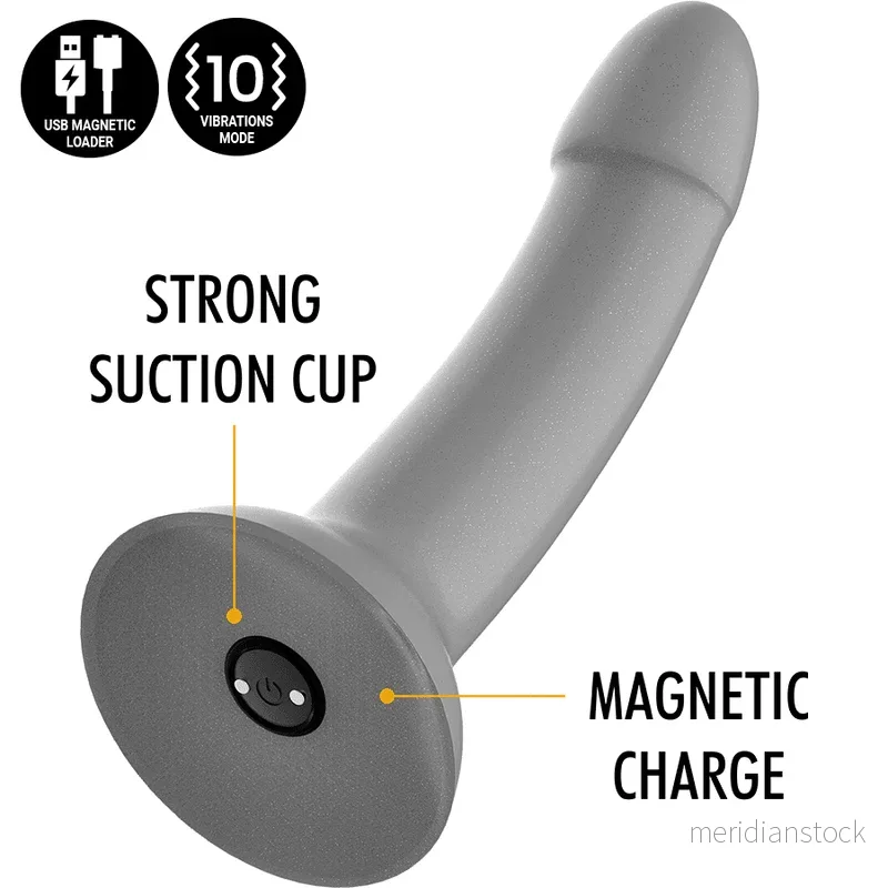 MYTHOLOGY - RUNE MAJESTIC DILDO S - VIBRATOR WATCHME WIRELESS TECHNOLOGY COMPATIBLE - Bild 2