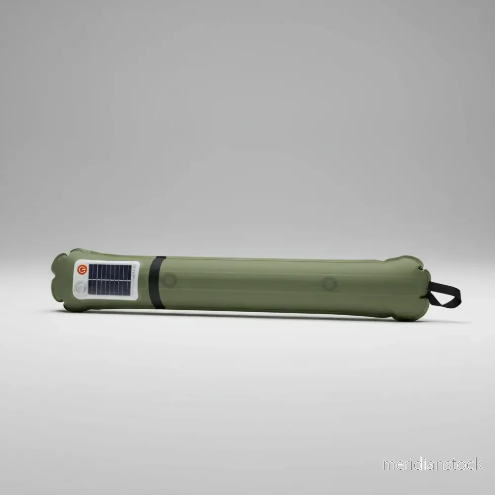 Uppblåsbar solcell LED-lampa - SunTubeo - Bild 2