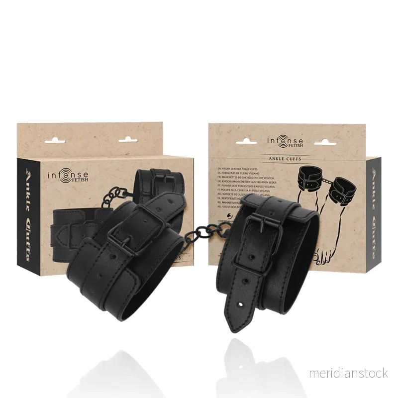 INTENSE - FETISH VEGAN LEATHER ANKLE CUFFS - Bild 2