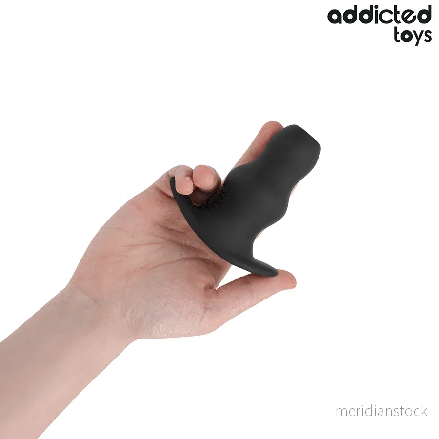 ADDICTED TOYS - HOLLOW ANAL PLUG SILICONE SIZE M 9.6 CM - Bild 3