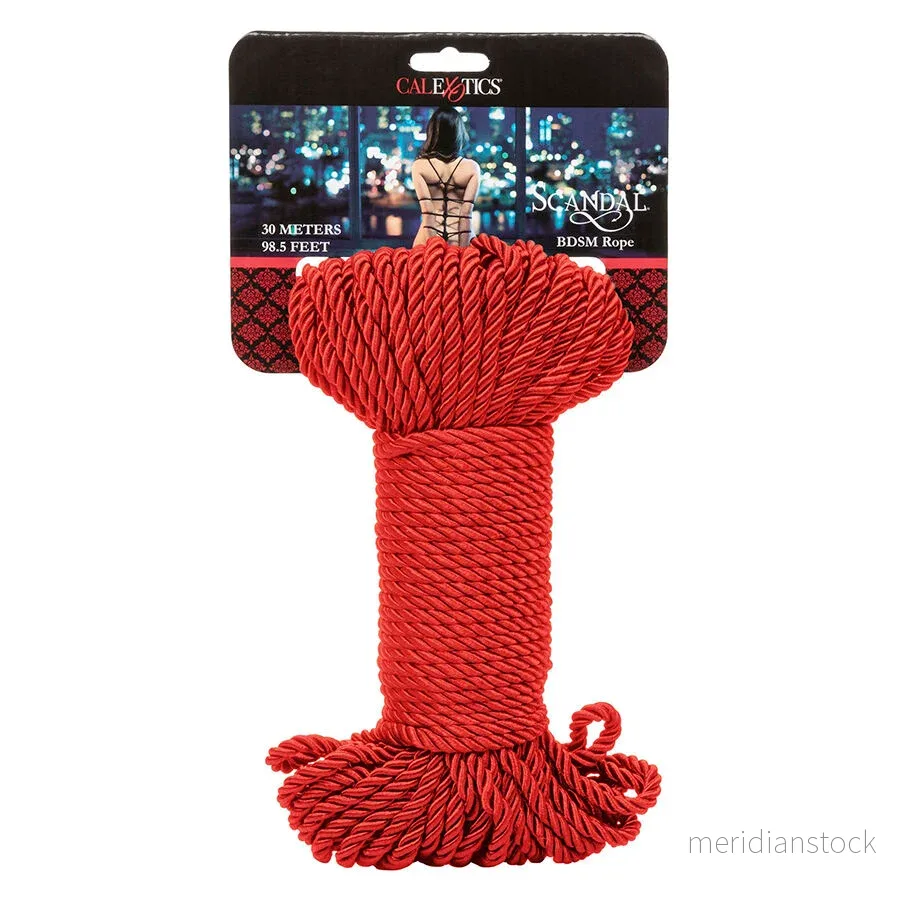 CALEXOTICS - SCANDAL RED BDSM ROPE 30 M - Bild 2