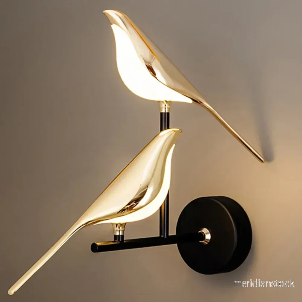 Roterande LED-vägglampa - LuminaBird - Bild 2