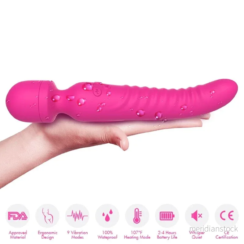 ARMONY - MISSION MASSAGER & VIBRATOR HEAT EFFECT FUCHSIA - Bild 3