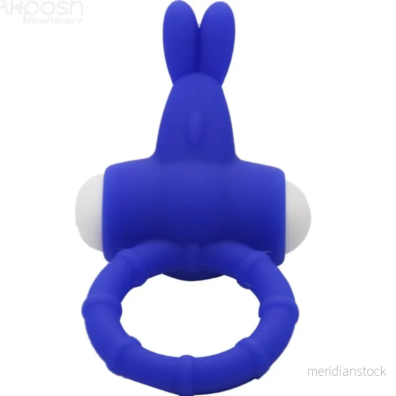 ARMONY - MS BUNNY VIBRATOR RING SILICONE BLUE - Bild 2