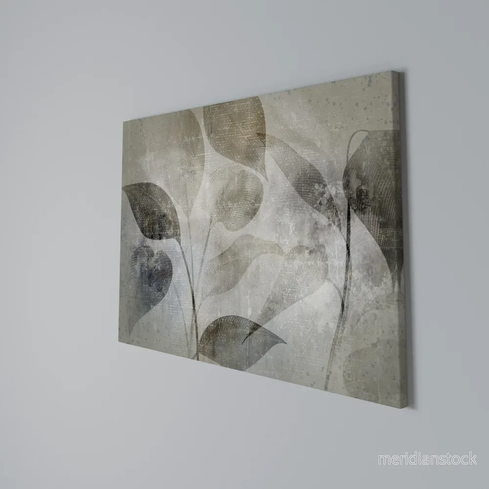 SERENE BOTANICAL HARMONY Horizontal Canvas Print - Bild 3