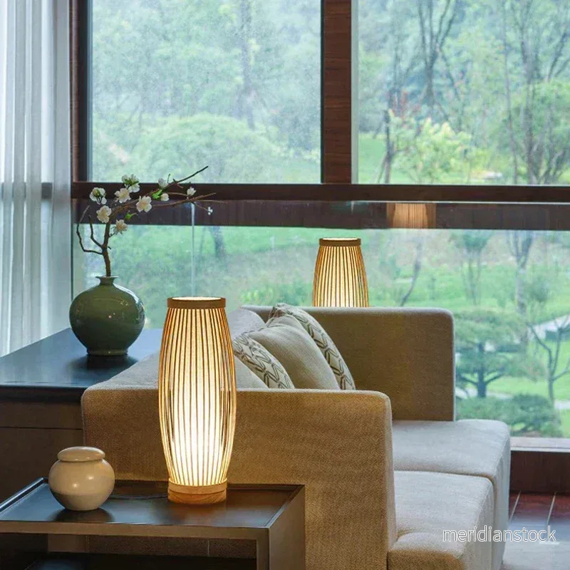 Bordslampa i japansk stil – KiraLamp - Bild 2