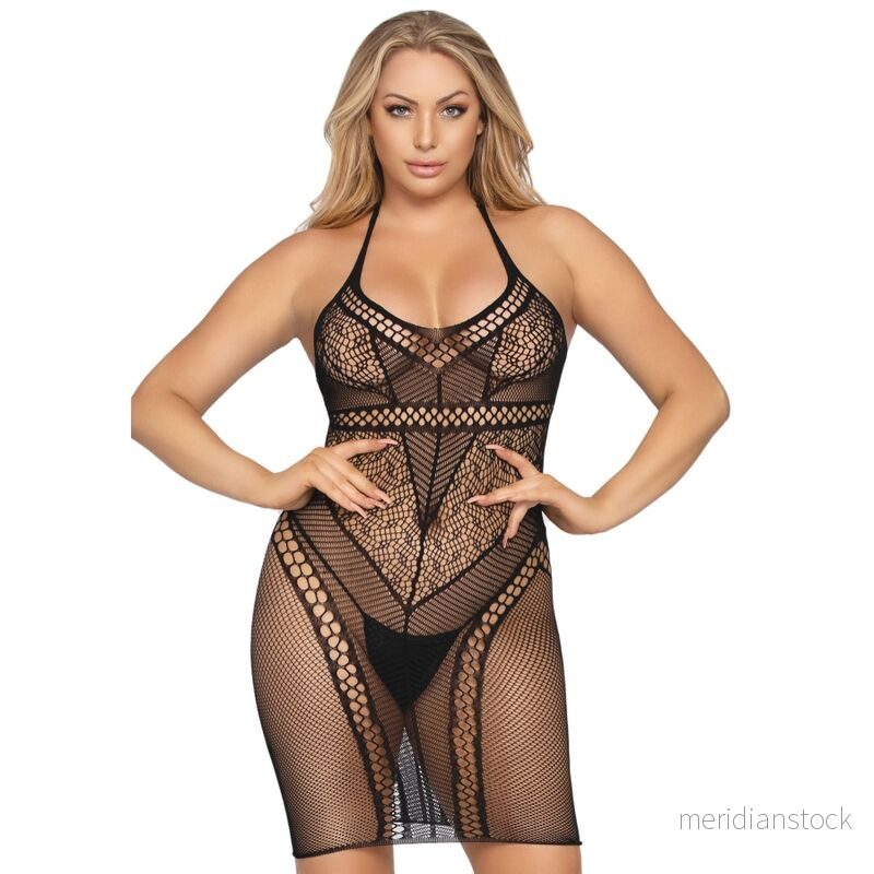 LEG AVENUE – MULTI NET MINI DRESS ONE SIZE – BLACK LEG AVENUE – MULTI NET MINI DRESS ONE SIZE – BLACK