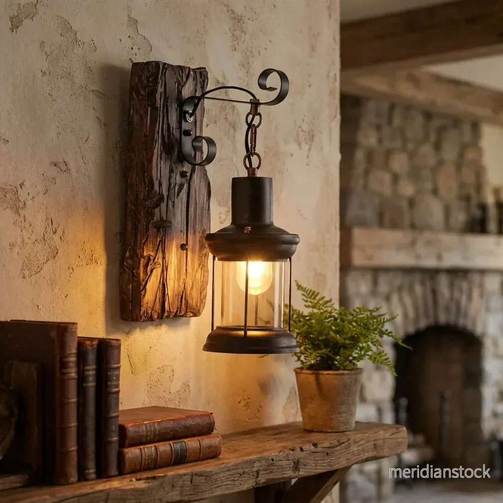 Stämningslampa i rustik stil – Hearthlyr