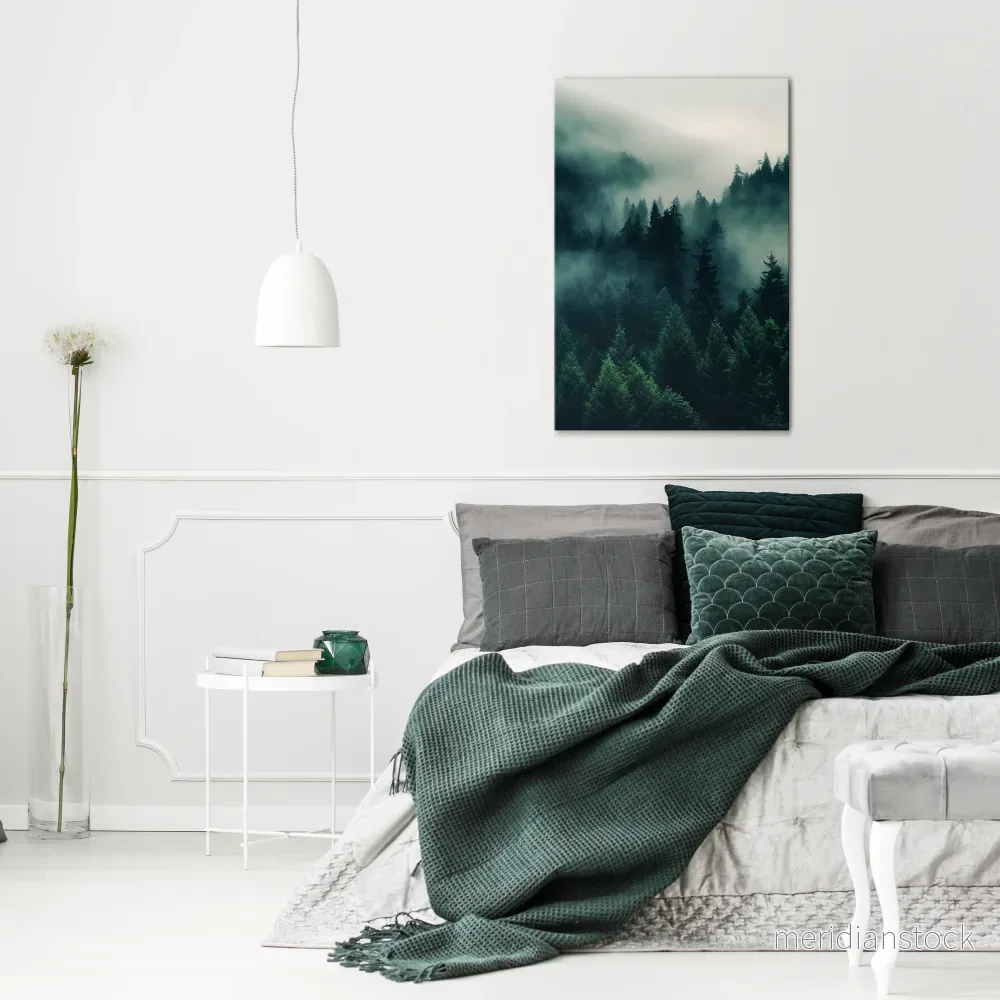 MYSTICAL FOREST WHISPERS Vertical Canvas Print MYSTICAL FOREST WHISPERS Vertical Canvas Print