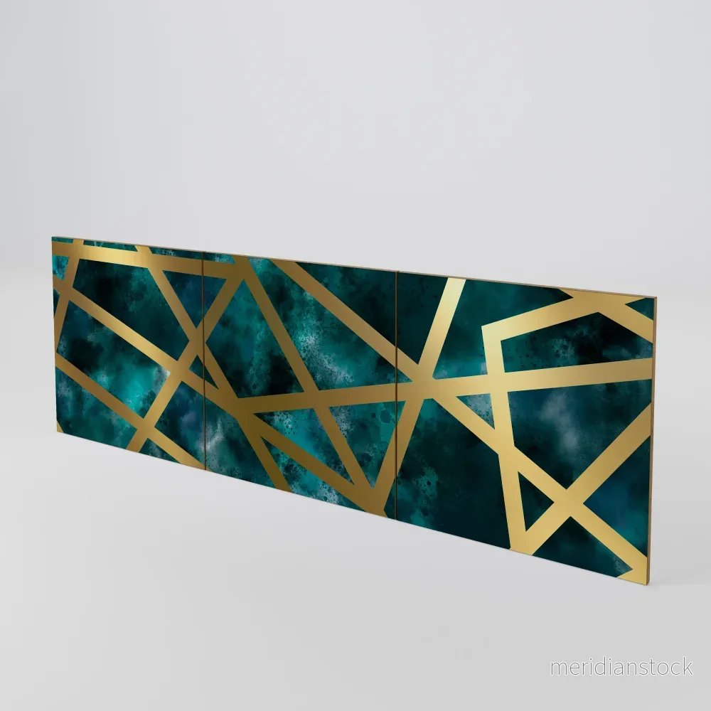THE LABYRINTH OF GOLD Luckset med 3 dörrar till sideboard THE LABYRINTH OF GOLD Luckset med 3 dörrar till sideboard