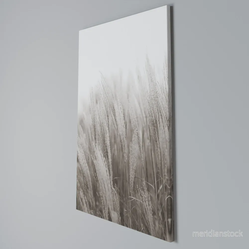 WHISPERS OF GRASS Vertical Canvas Print - Bild 3