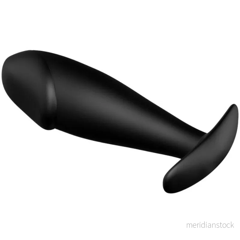 PRETTY LOVE - ANAL PLUG SILICONE PENIS FORM BLACK - Bild 3