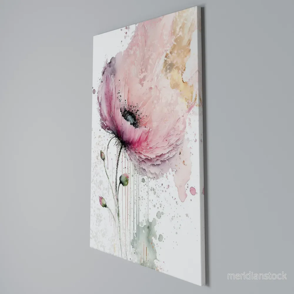 VIVID TRANQUILITY Vertical Canvas Print - Bild 3