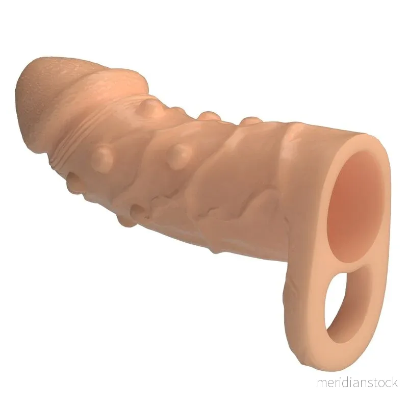 PRETTY LOVE - DORT PENIS EXTENSION SLEEVE 14 CM Ø 4 CM NATURAL