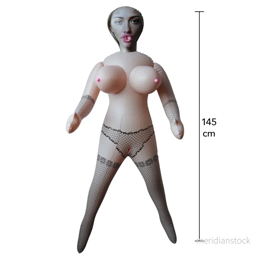 HIDDEN DESIRE - BUSTY BRITNEY INFLATABLE DOLL 145 CM - Bild 2