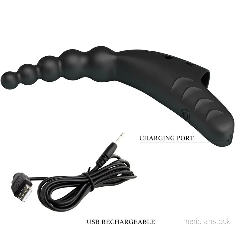 PRETTY LOVE - JORDIN FINGER VIBRATOR 10 VIBRATIONS BLACK - Bild 2