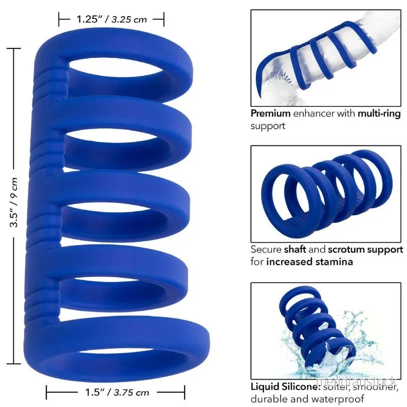 CALEXOTICS - ADMIRAL XTREME CAGE BLUE - Bild 2