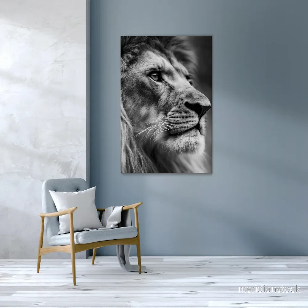 ROYAL REFLECTION Vertical Canvas Print - Bild 2