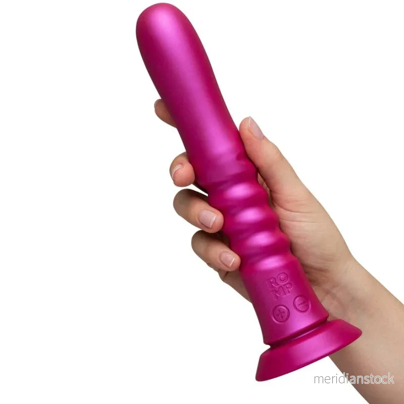 ROMP - JIGGLE UP AND DOWN VIBRATOR WITH PINK SUCTION CUP - Bild 3